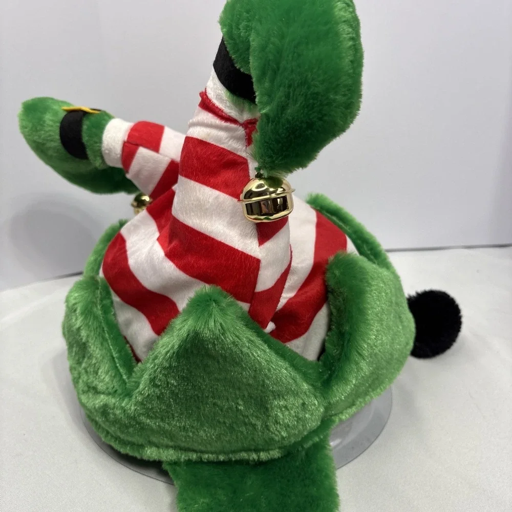 Adjoy Christmas Elf‎ Adult Party Hat One Size Fits Most Padded Lined w/Bells
